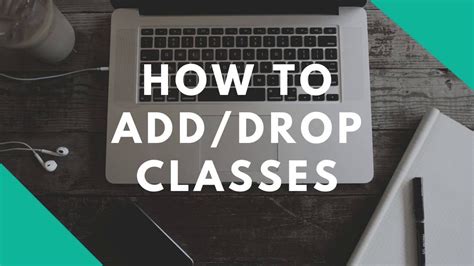 how to add/drop classes rowan university